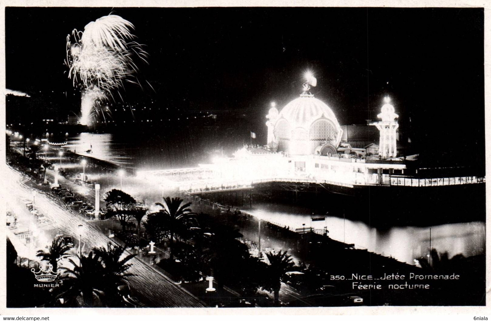 3190 Carte Postale  NICE Jetée, La Promenade  Féérie Nocturne       06 Alpes Maritimes - Nice By Night