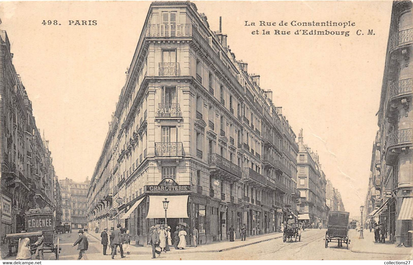 PARIS-75008-RUE DE CONSTANTINOPLE, ET LA RUE D'EDIMBOURG - Arrondissement: 08