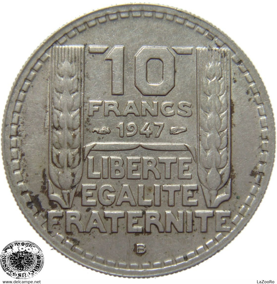 LaZooRo: France 10 Francs 1947 B XF - 10 Francs