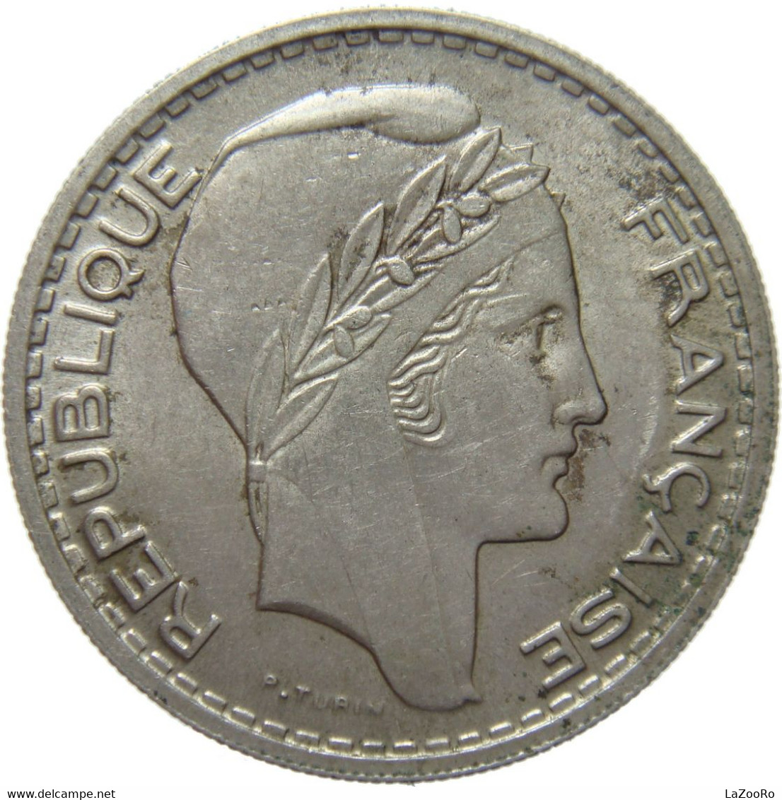 LaZooRo: France 10 Francs 1947 B XF - 10 Francs