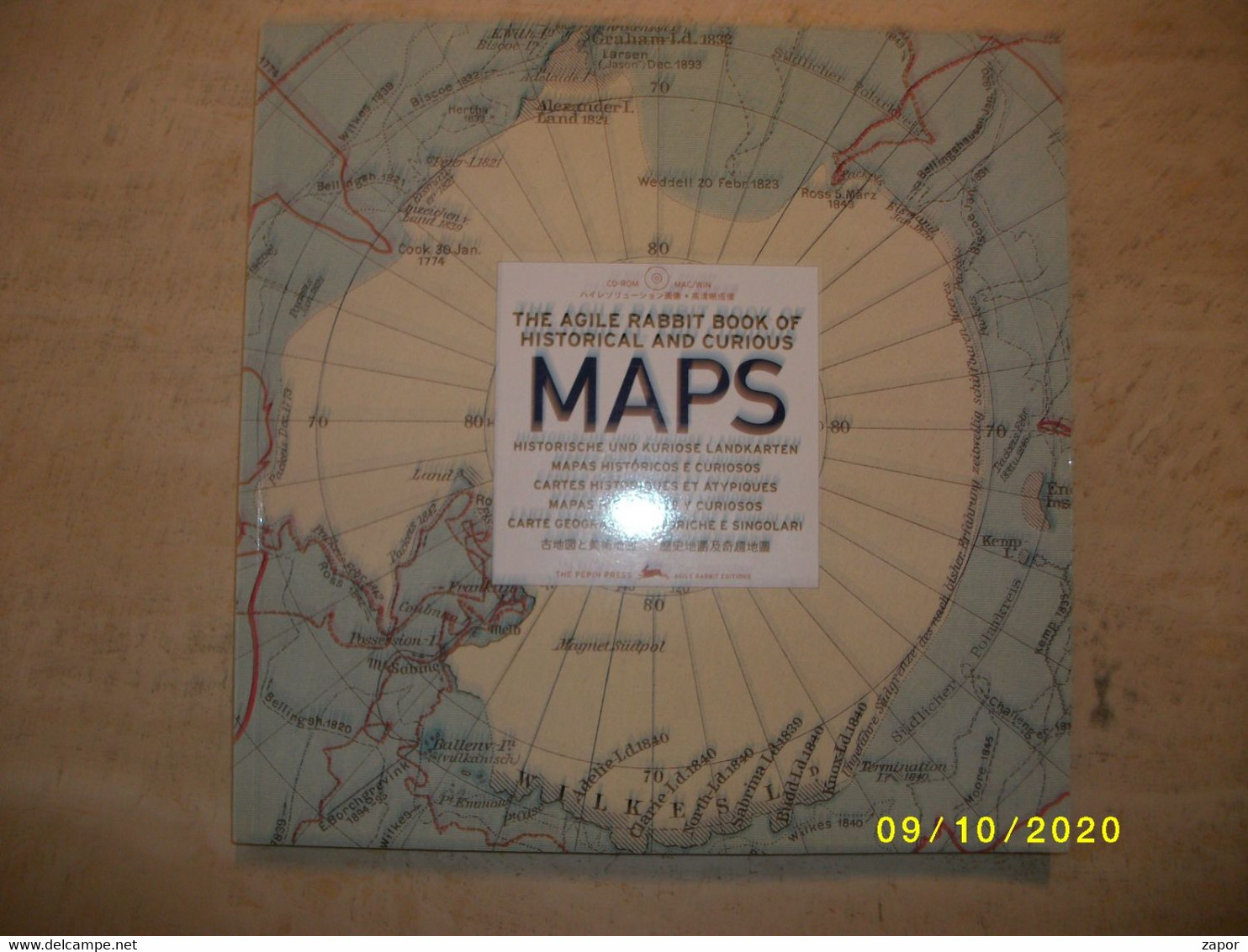 The Agile Rabbit Book Of Historical Cards And Curious Maps - 2005 - Earth Science