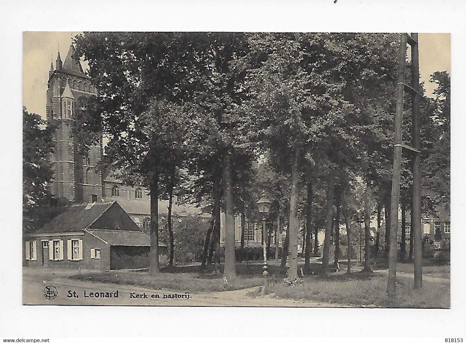 Sint-Lenaarts   St. Leonard  Kerk En Pastorij  1927 - Brecht