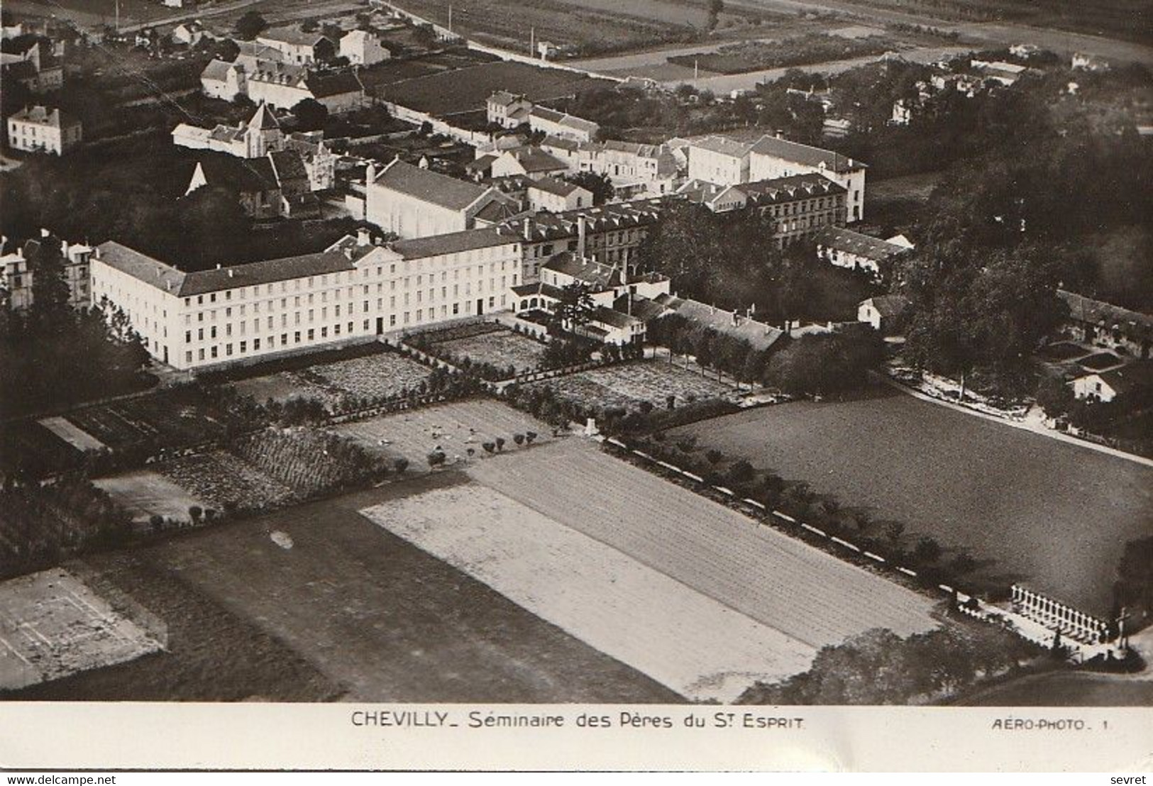 CHEVILLY. - Séminaire Des Pères Du St-Esprit. Carte-Photo Aérienne - Andere & Zonder Classificatie