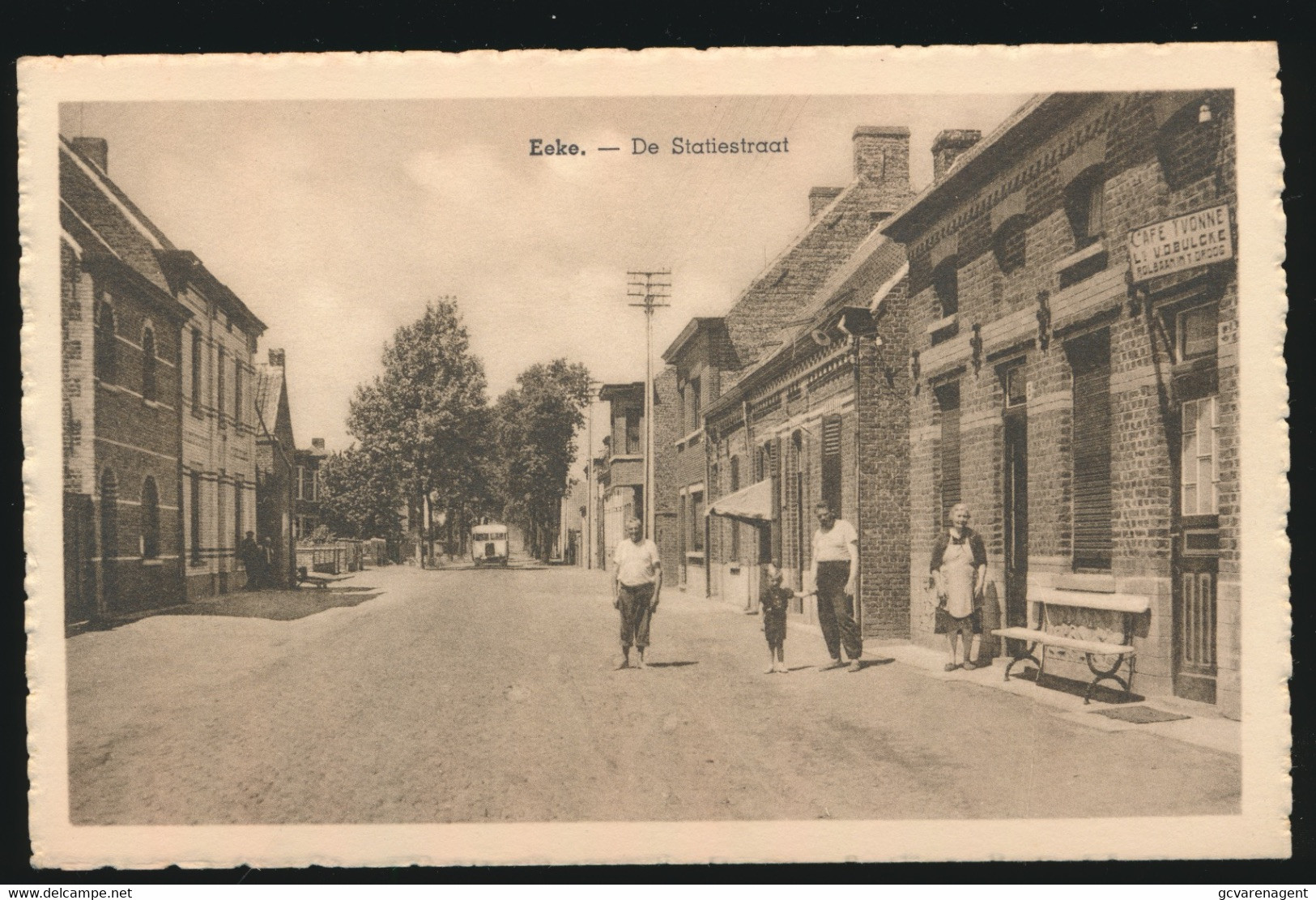 EKE   DE STATIESTRAAT   2 SCANS - Nazareth