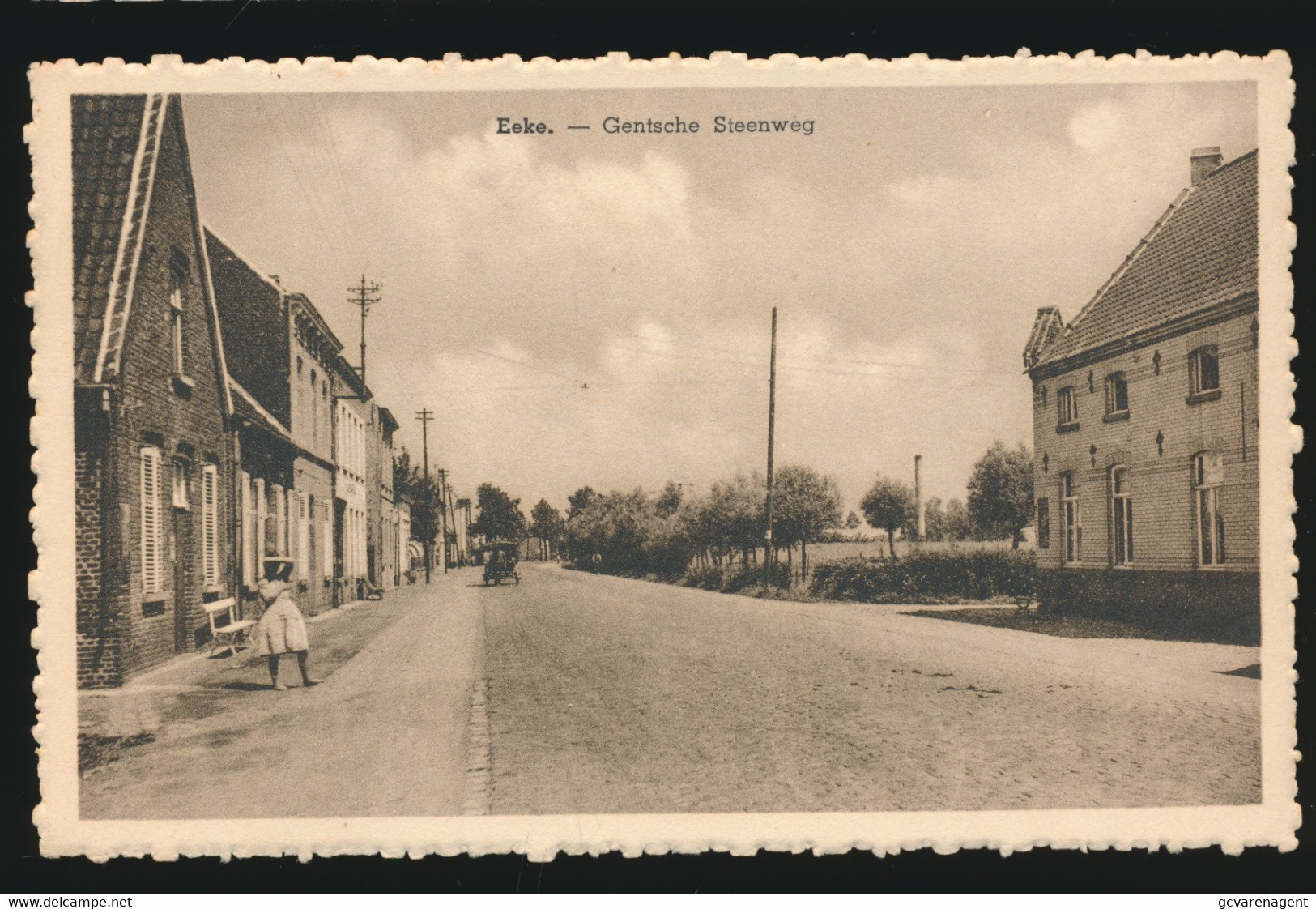 EKE   GENTSCHE STEENWEG    2 SCANS - Nazareth