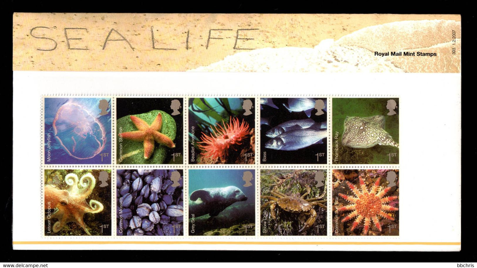 2007 Royal Mail Presentation Pack Sea Life Mint Stamps MNH - Unused Stamps