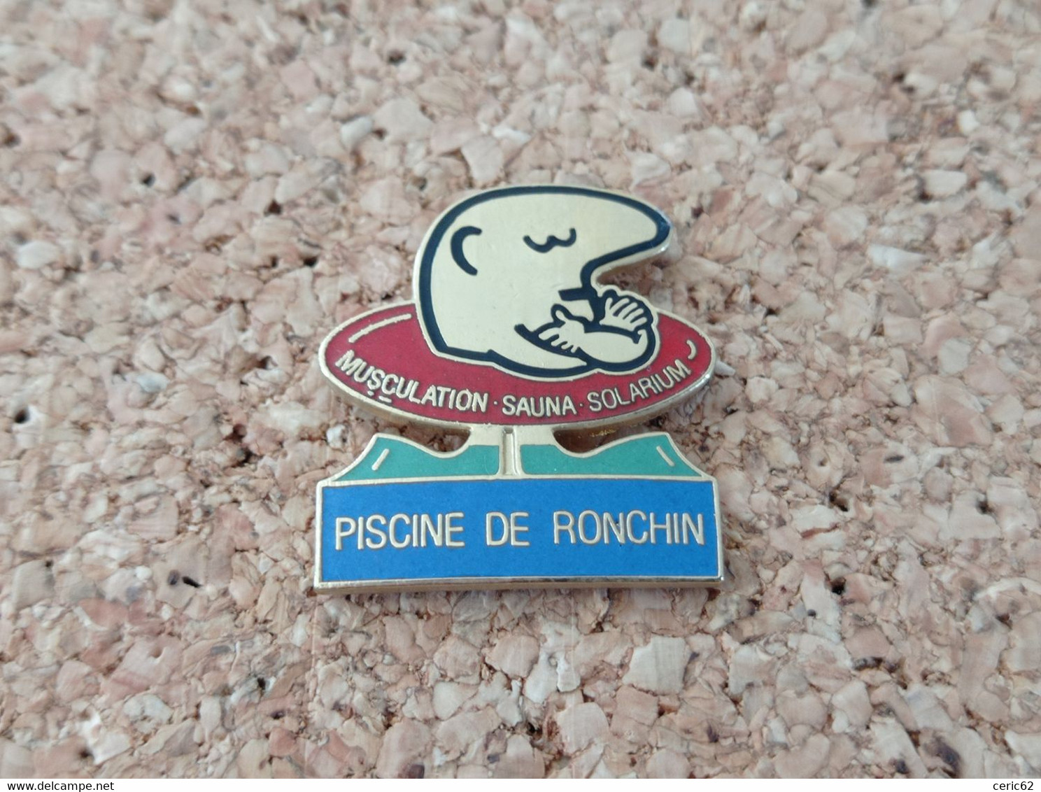 PINS NATATION PISCINE DE RONCHIN MUSCULATION SAUNA SOLARIUM - Natation