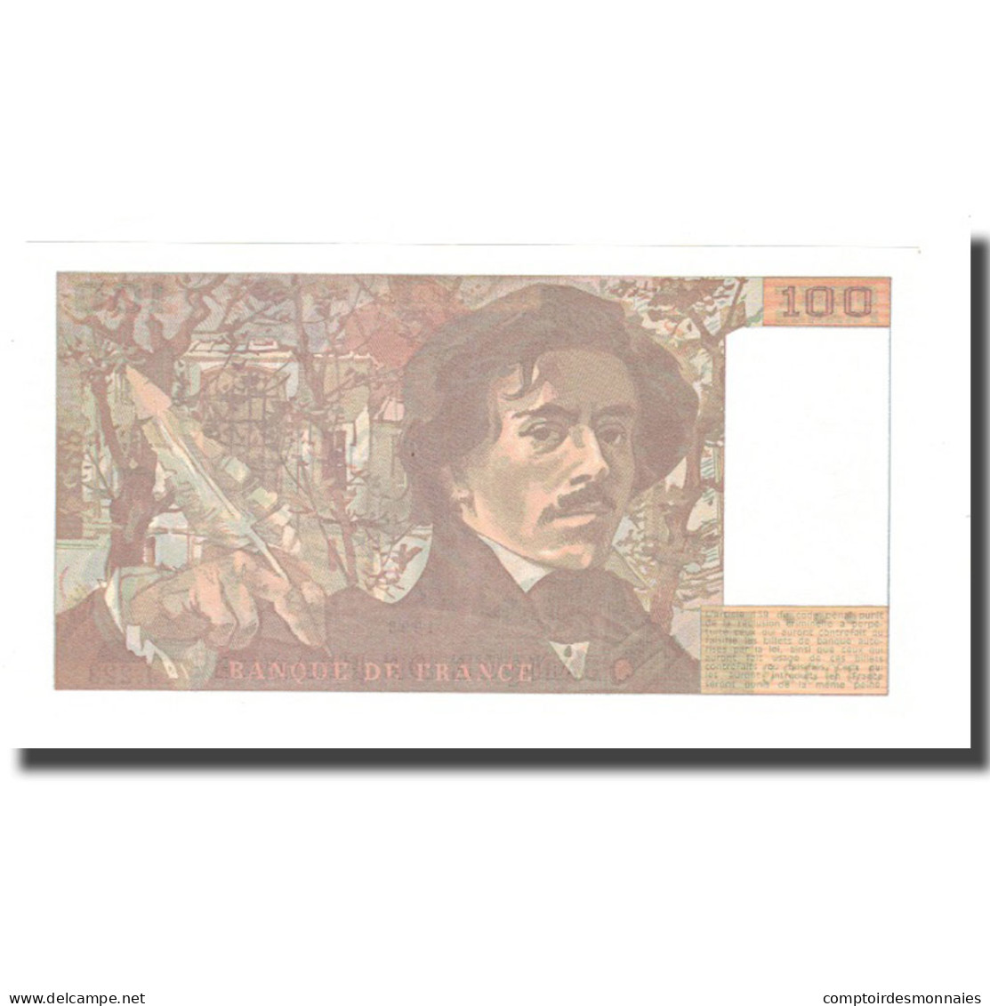 France, 100 Francs, 1993, NEUF, Fayette:69bis.7, KM:154g - 100 F 1978-1995 ''Delacroix''