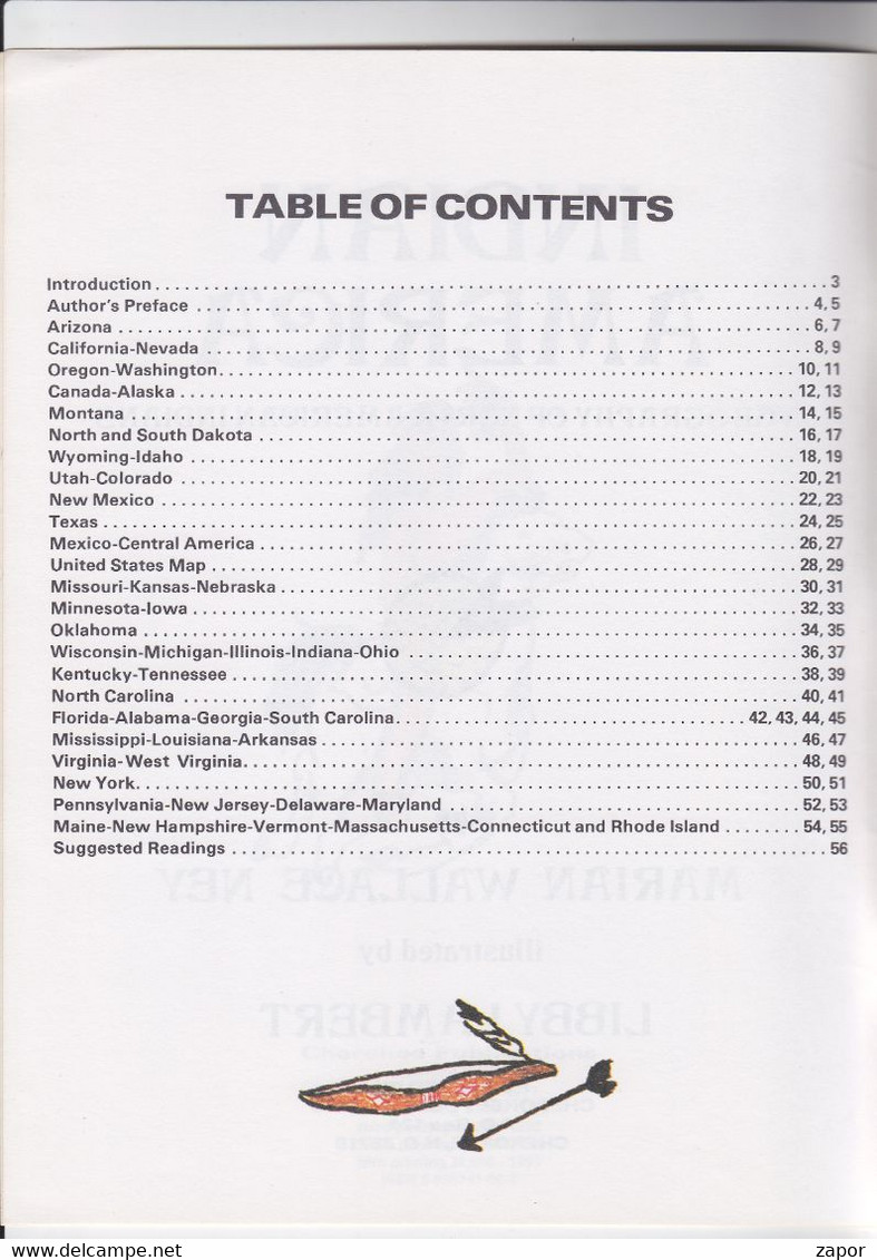 Indian America - A Geography Of North American Indians - Marian Wallace Ney - 1950-Hoy