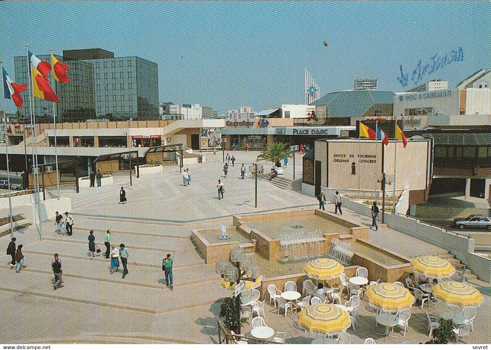 ORLEANS. -  Place D'Arc. Conception Urbaine Et Architecturale : Cabinet Jean SEMICHON - PARIS 1988 - Sonstige & Ohne Zuordnung