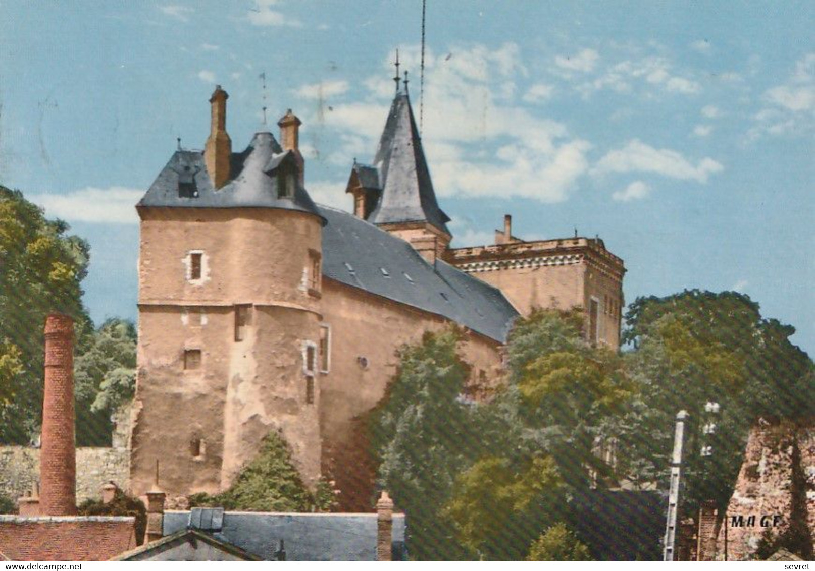 MONTARGIS. - Le Château. CPM Bords Dentelés - Montargis