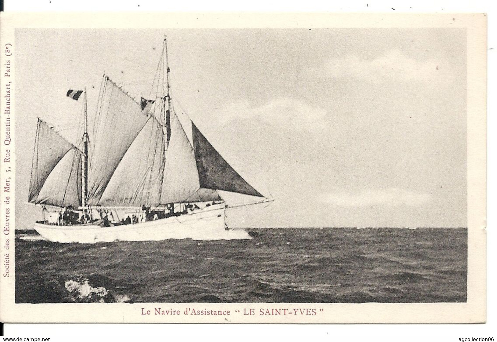 LE SAINT YVES. NAVIRE D' ASSISTANCE - Segelboote