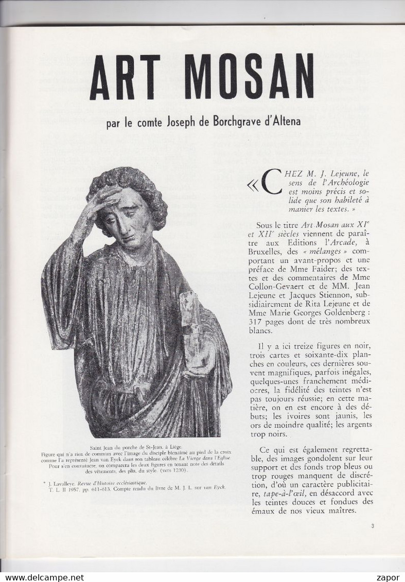 Le Cahier Des Arts - Revue Mensuelle Artistique Et Litteraire - Fevrier 1962 - Zeitschriften & Kataloge