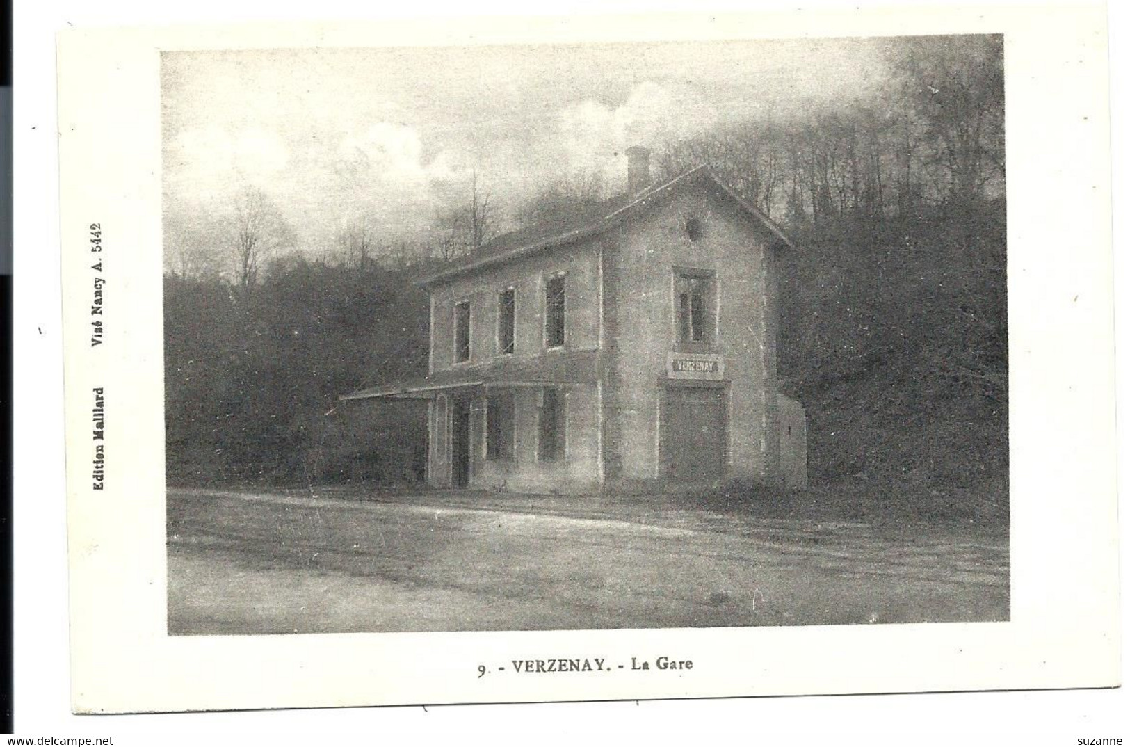 VERZENAY - La GARE - Belle Carte Ancienne - VENTE DIRECTE X - Sonstige & Ohne Zuordnung