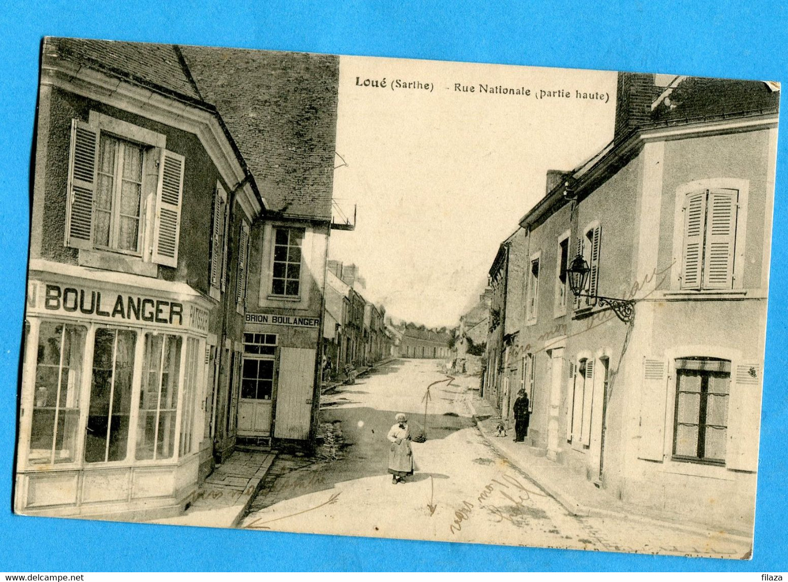 72 -  Sarthe - Loue - Rue Nationale (partie Haute) (N1846) - Loue