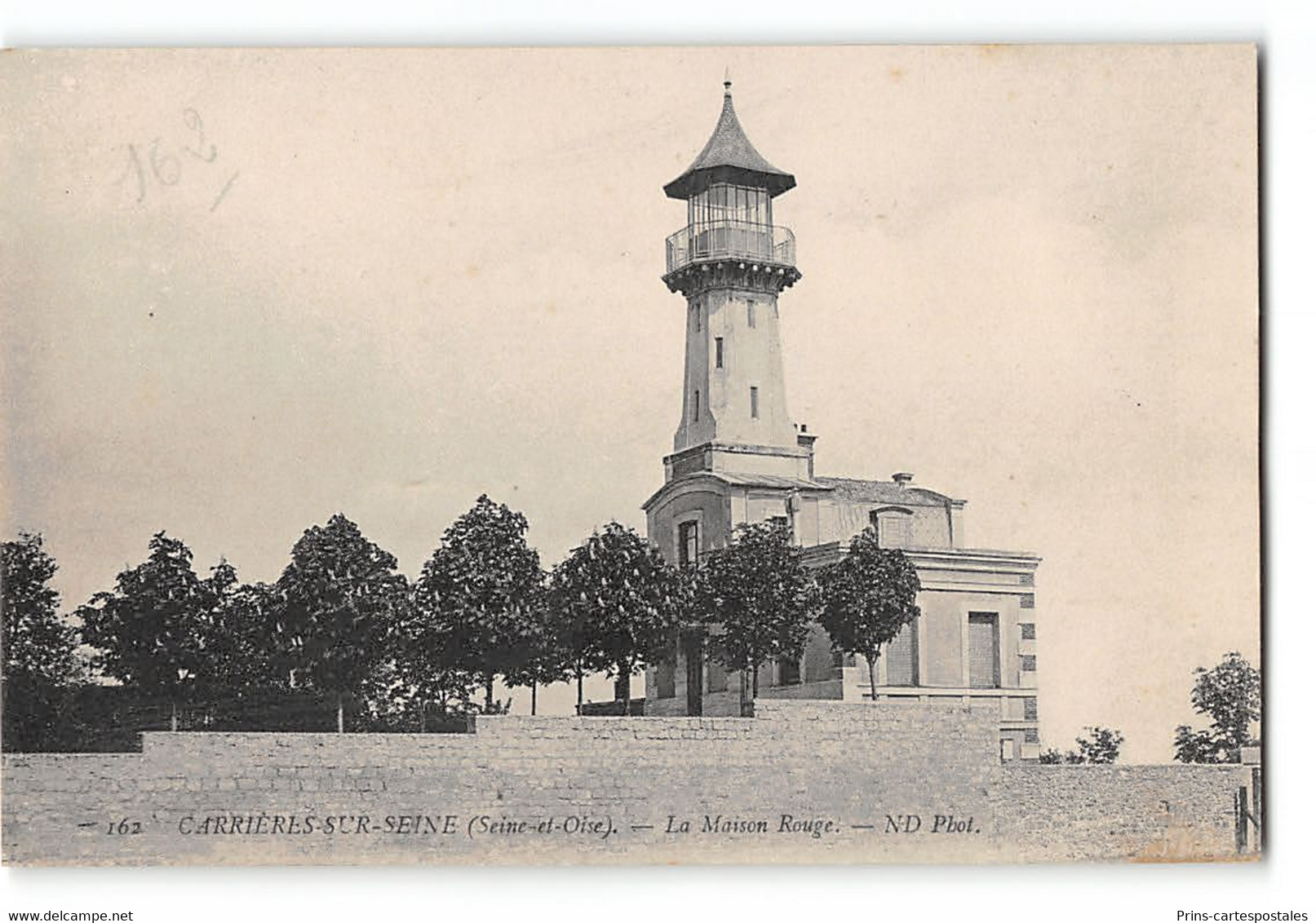 CPA 78 Carrieres Sur Seine La Maison Rouge - Carrières-sur-Seine