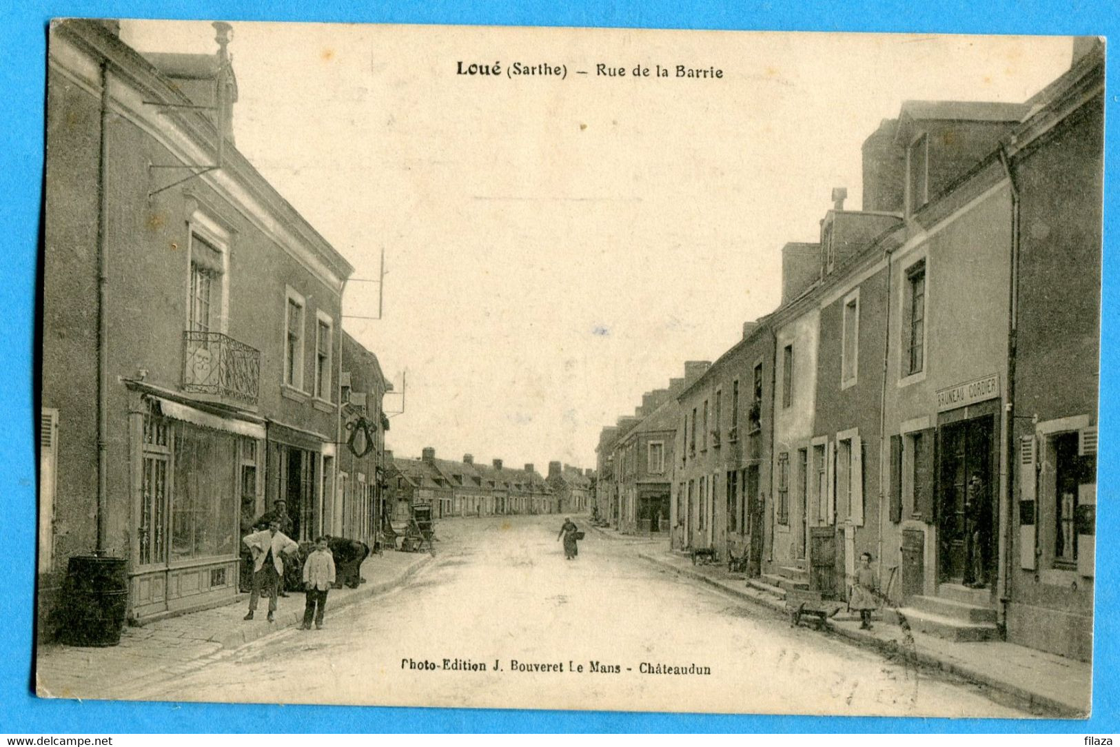 72 -  Sarthe - Loue - Rue De La Barrie  (N1849) - Loue