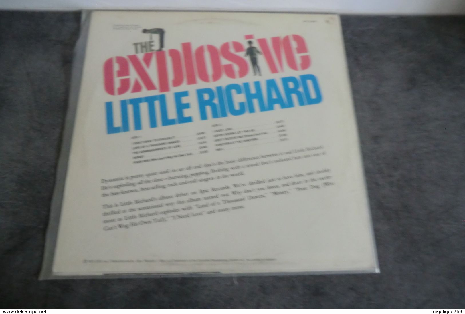 Disque -  Little Richard - The Explosive Little Richard - Epic ECP 53251 -  Netherlands Sortie: 1973 - Soul - R&B