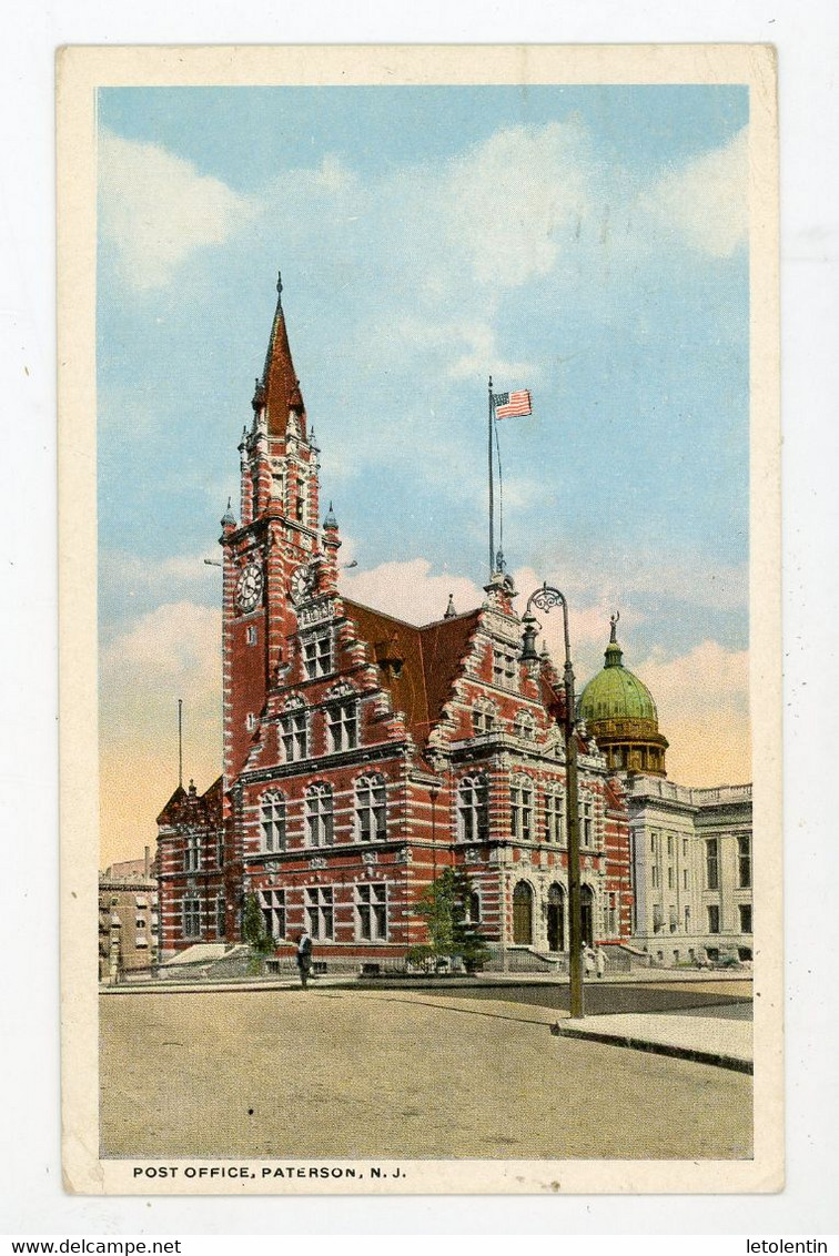 CPA: USA - PATERSON - POST OFFICE- - Paterson