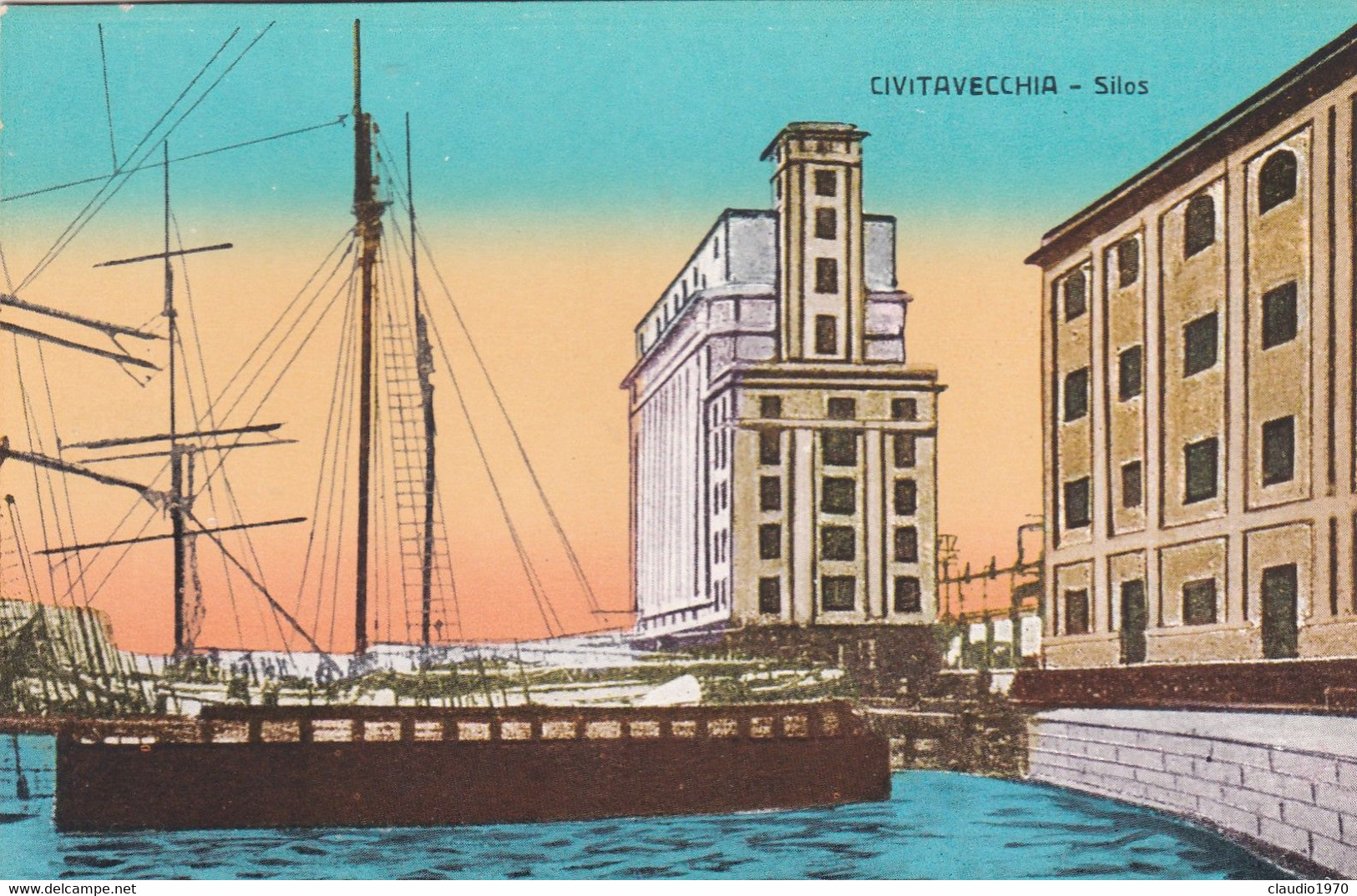 CIVITAVECCHIA - CARTOLINA - SILOS - Civitavecchia