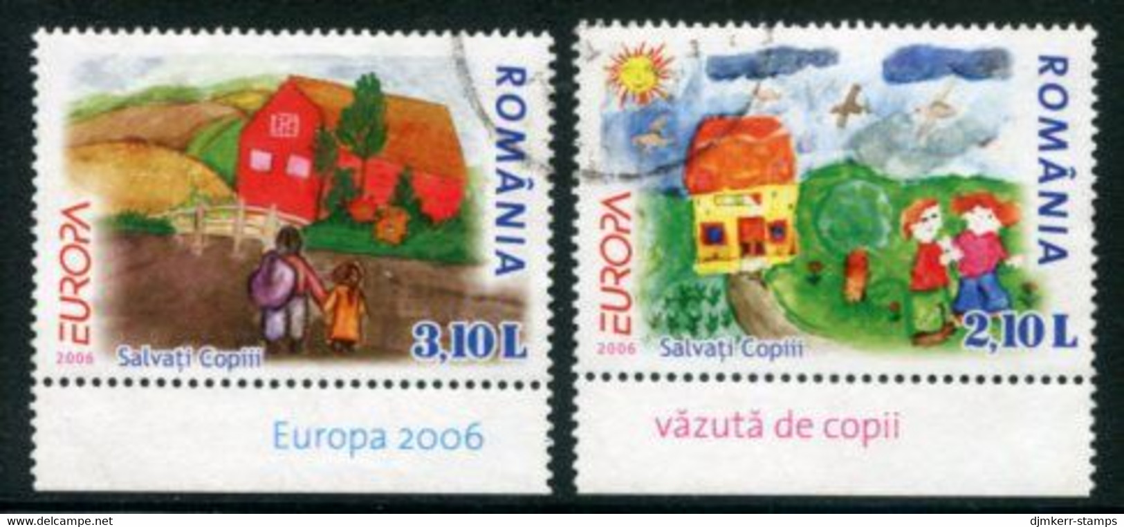 ROMANIA 2006 Europa: Integration Used.  Michel 6065-66 - Used Stamps