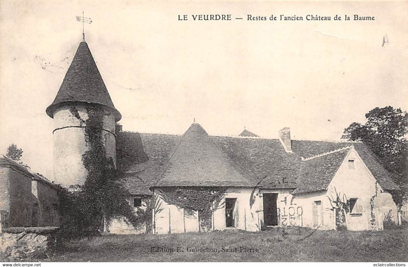 Le Veurdre             03         Restes De L'ancien Château De La Baume          (voir Scan) - Autres & Non Classés