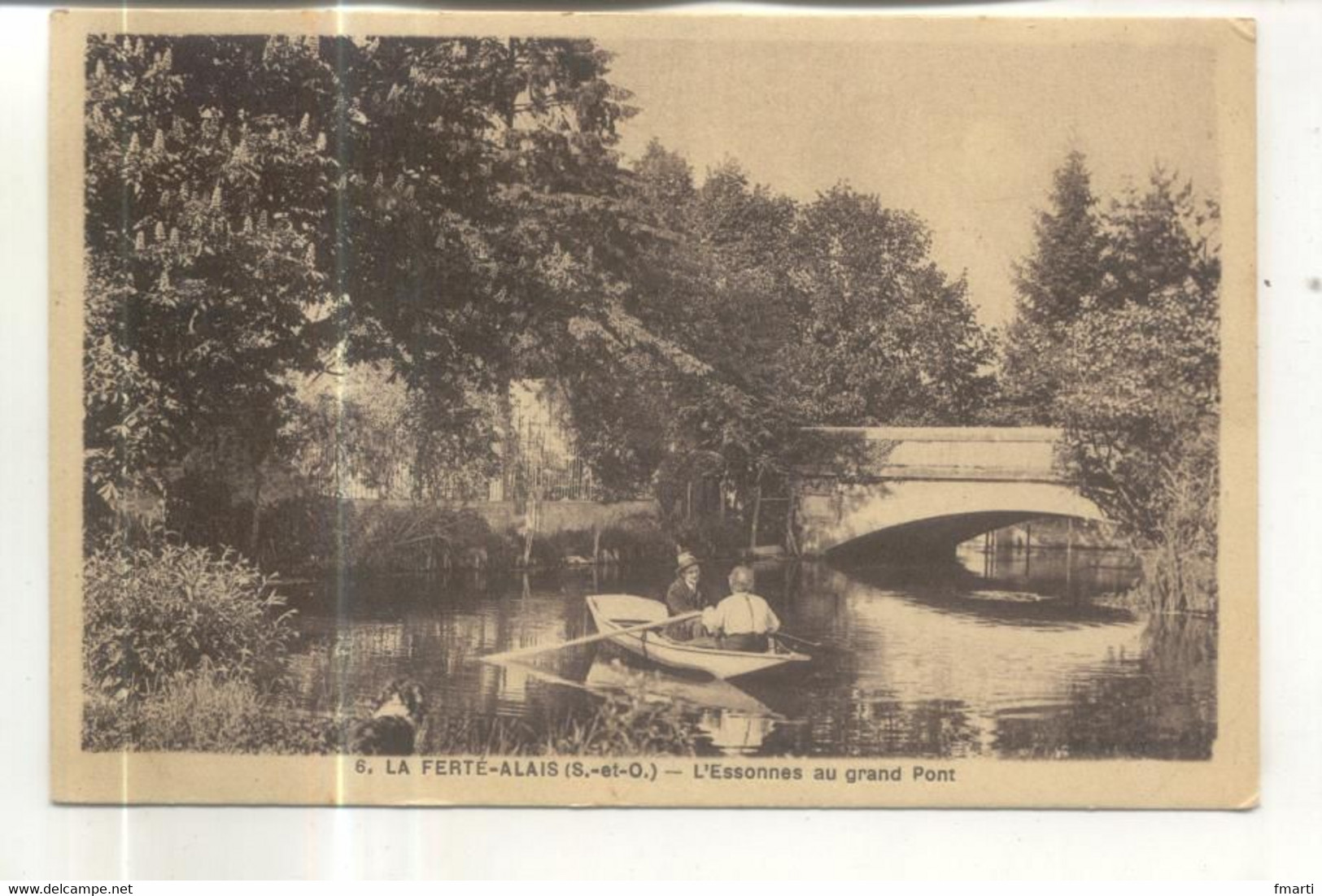 6. La Ferté Alais, L'Essonnes Au Grand Pont - La Ferte Alais