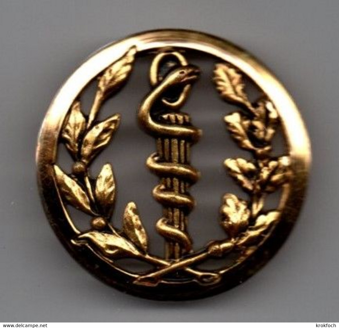 Insigne De Béret SSA Service De Santé Des Armées - Fab. Bebaudy - Medizinische Dienste