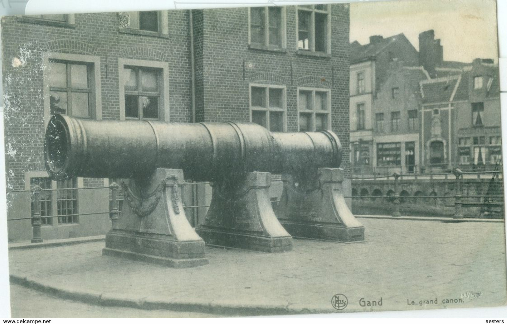 Gand 1912; Le Grand Canon - Voyagé. (Nels - Bruxelles) - Gent