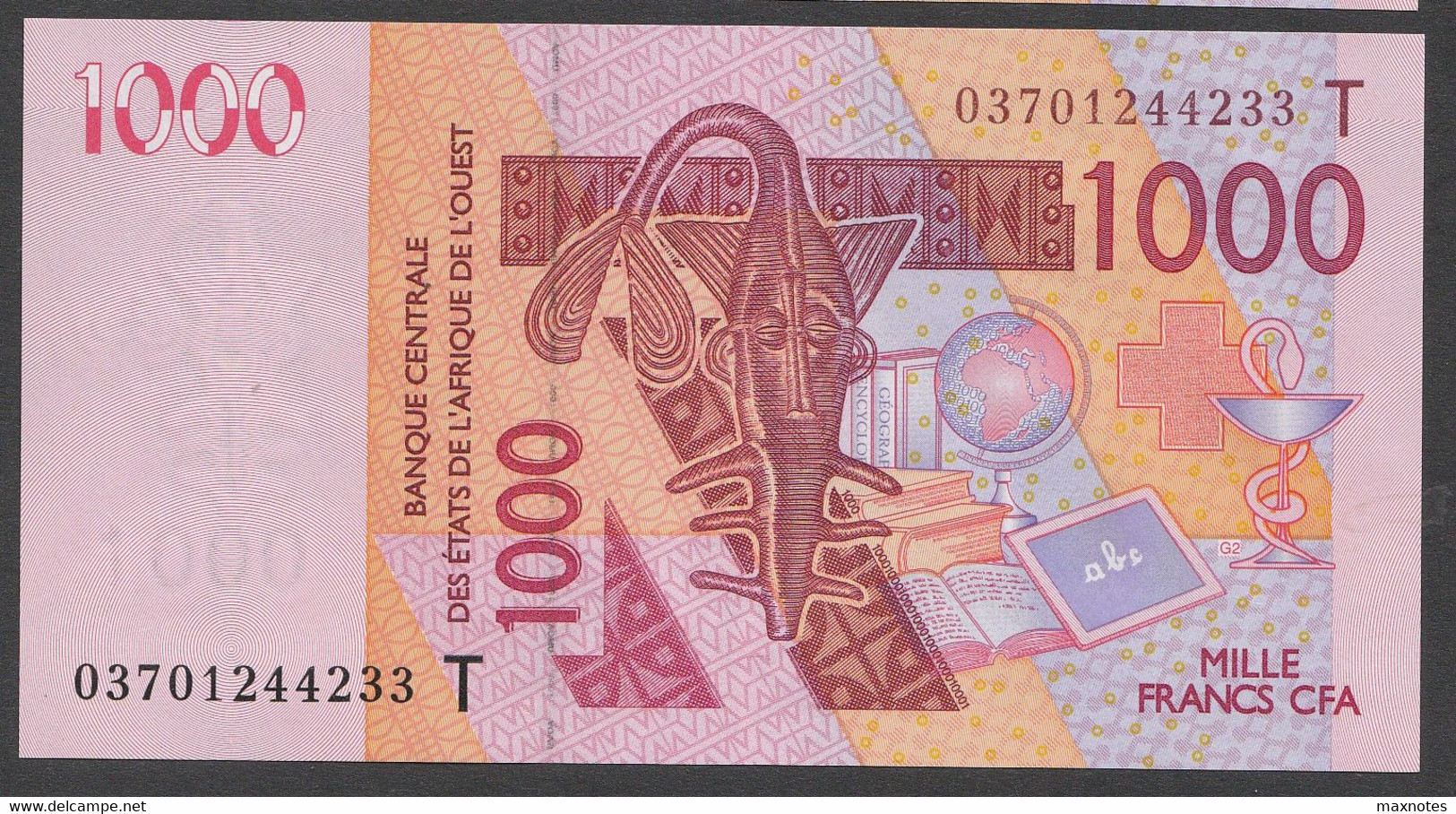 TOGO  ( West African States) 1000 Francs 2003  -  UNC - Mali