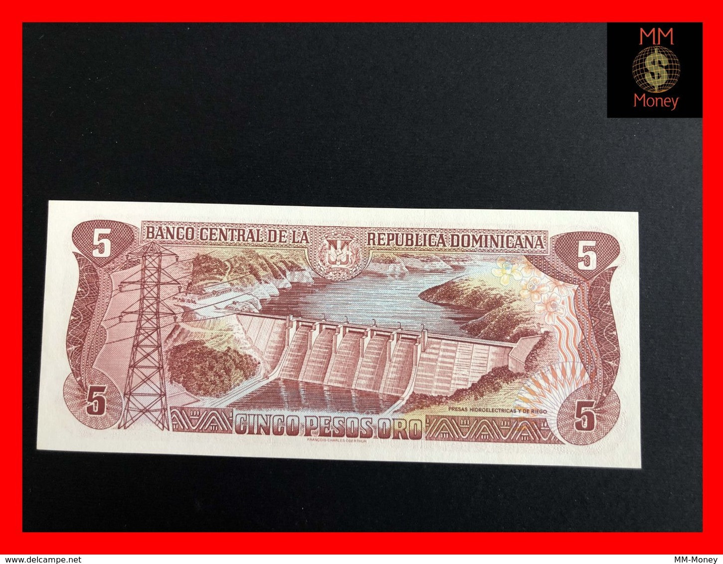 DOMINICANA 5 Pesos Oro 1997  P. 152   UNC - - Repubblica Dominicana