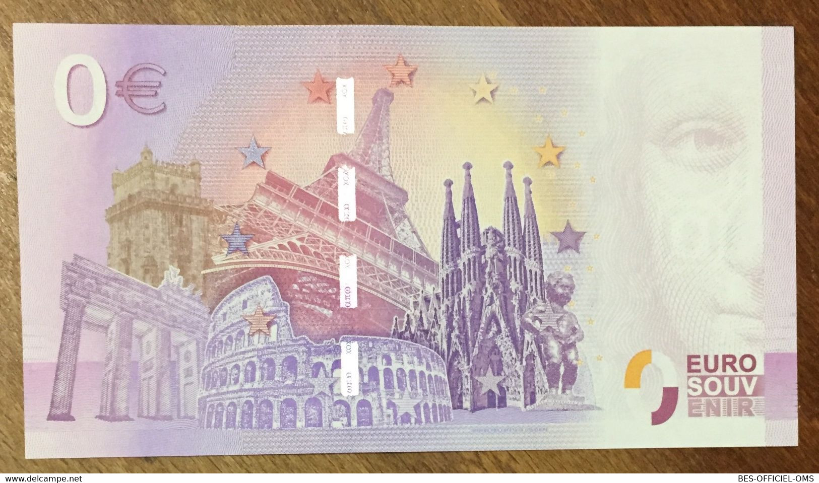 2017 BILLET 0 EURO SOUVENIR ALLEMAGNE DEUTSCHLAND KÖLNER ZOO ZERO 0 EURO SCHEIN BANKNOTE PAPER MONEY - [17] Fakes & Specimens