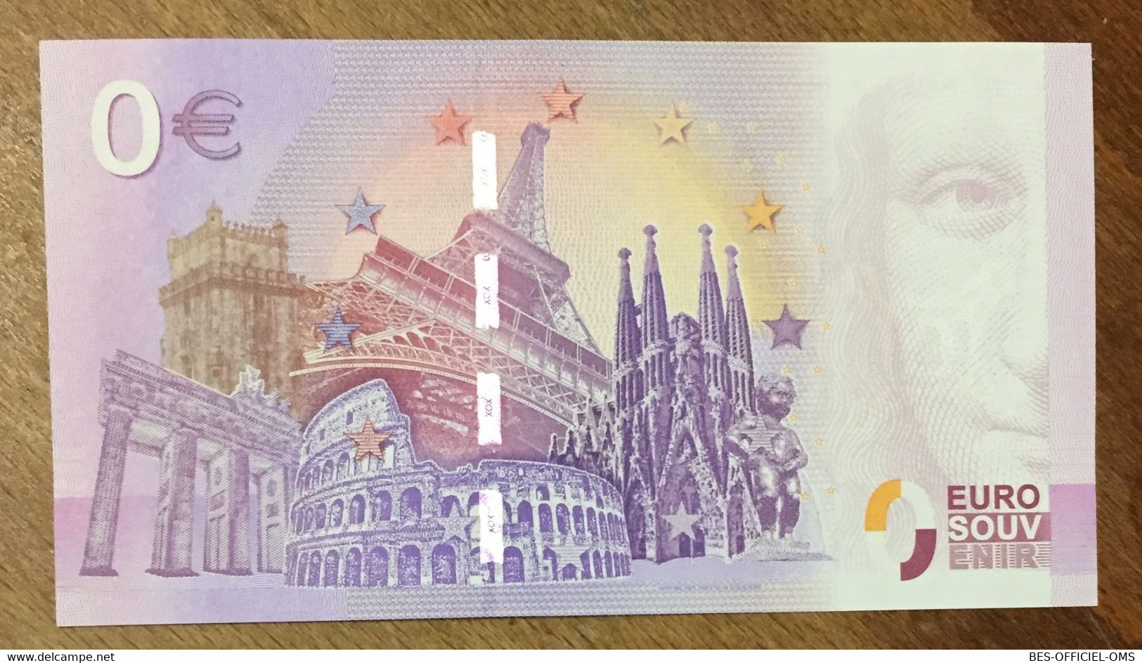 2017 BILLET 0 EURO SOUVENIR ALLEMAGNE DEUTSCHLAND MÜNGSTENER BRÜCKE ZERO 0 EURO SCHEIN BANKNOTE PAPER MONEY - [17] Fictifs & Specimens