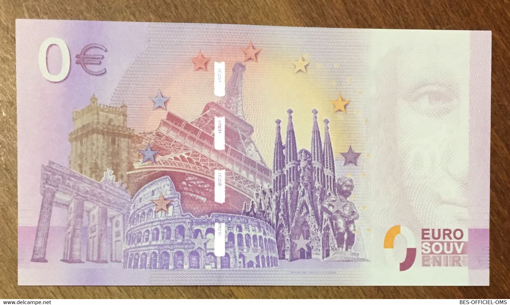 2017 BILLET 0 EURO SOUVENIR ALLEMAGNE DEUTSCHLAND SCHLOSS BURG ZERO 0 EURO SCHEIN BANKNOTE PAPER MONEY - Specimen