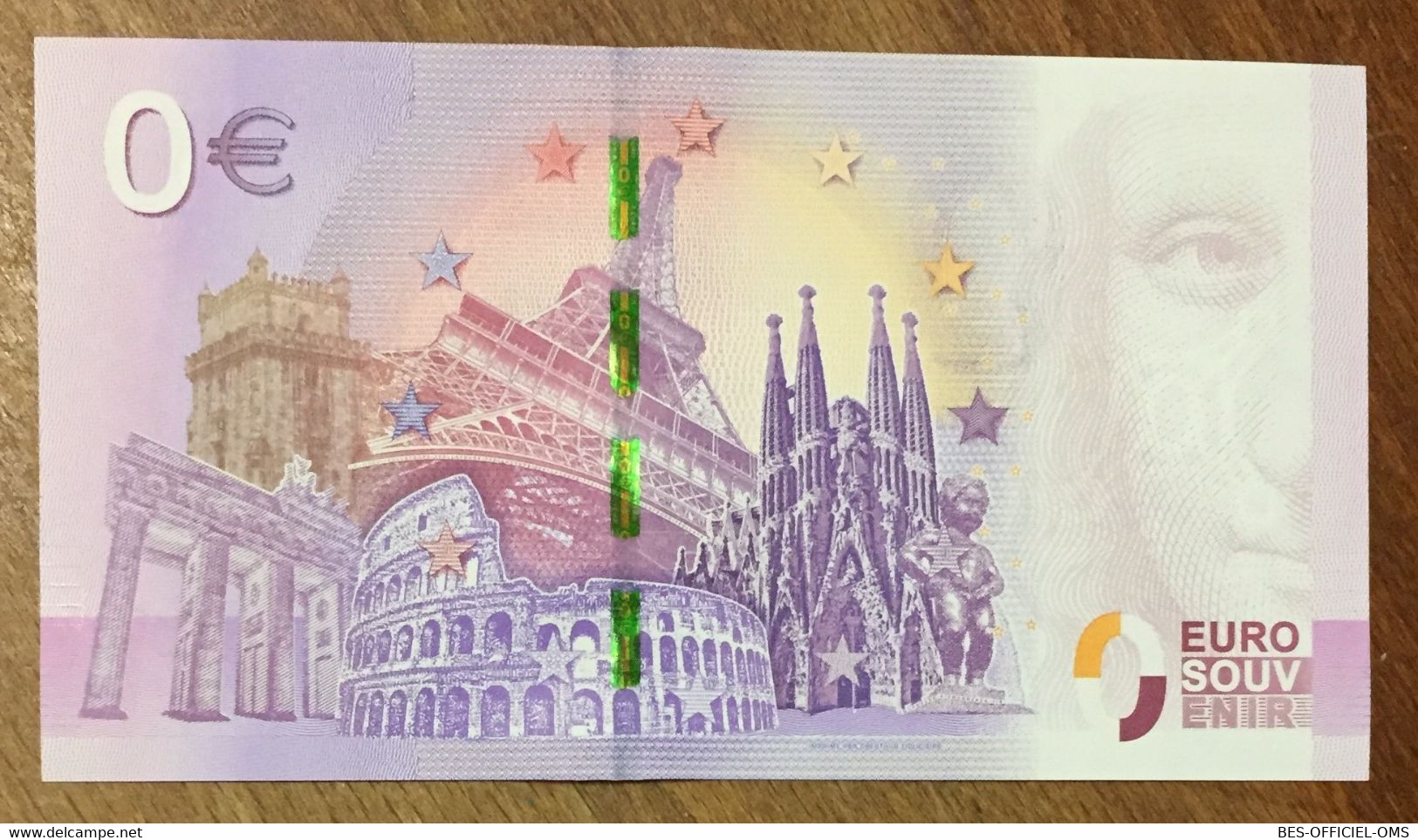 2017 BILLET 0 EURO SOUVENIR ALLEMAGNE DEUTSCHLAND SCHLOSS BURG ZERO 0 EURO SCHEIN BANKNOTE PAPER MONEY - [17] Fakes & Specimens