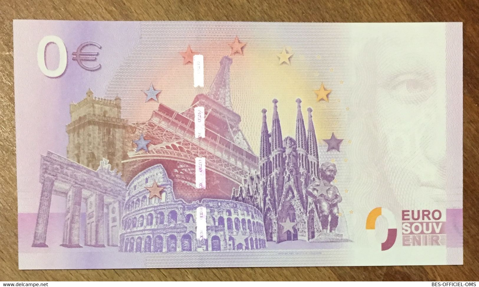 2017 BILLET 0 EURO SOUVENIR ALLEMAGNE DEUTSCHLAND DÜSSELDORF GEHRY-BAUTEN ZERO 0 EURO SCHEIN BANKNOTE PAPER MONEY - [17] Fakes & Specimens