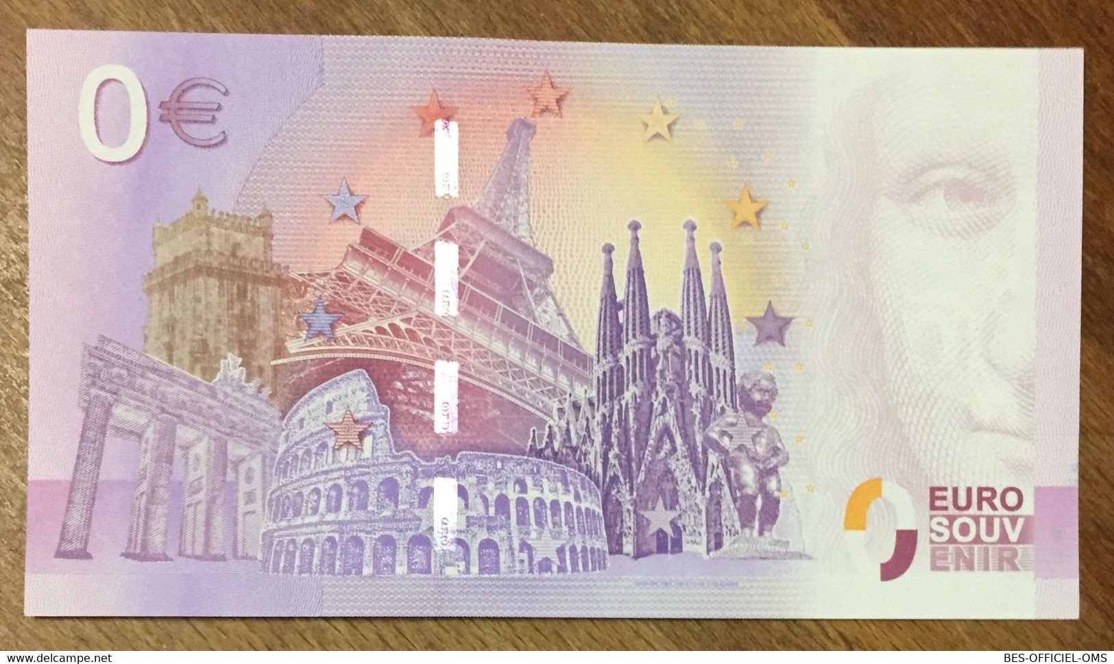 2017 BILLET 0 EURO SOUVENIR ALLEMAGNE DEUTSCHLAND HANNOVER ZERO 0 EURO SCHEIN BANKNOTE PAPER MONEY - [17] Falsi & Campioni