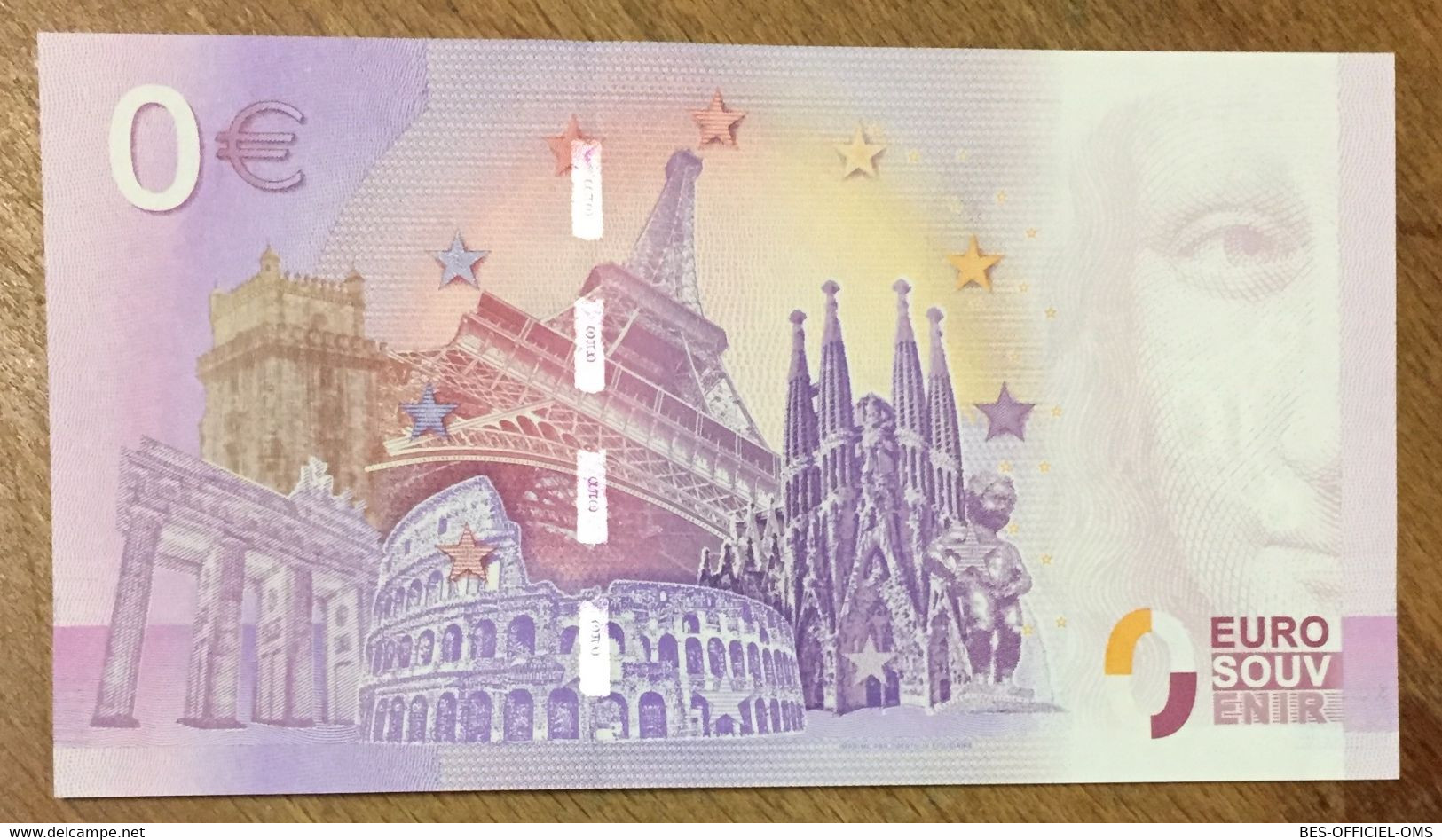 2017 BILLET 0 EURO SOUVENIR ALLEMAGNE DEUTSCHLAND BREMEN ZERO 0 EURO SCHEIN BANKNOTE PAPER MONEY - [17] Vals & Specimens