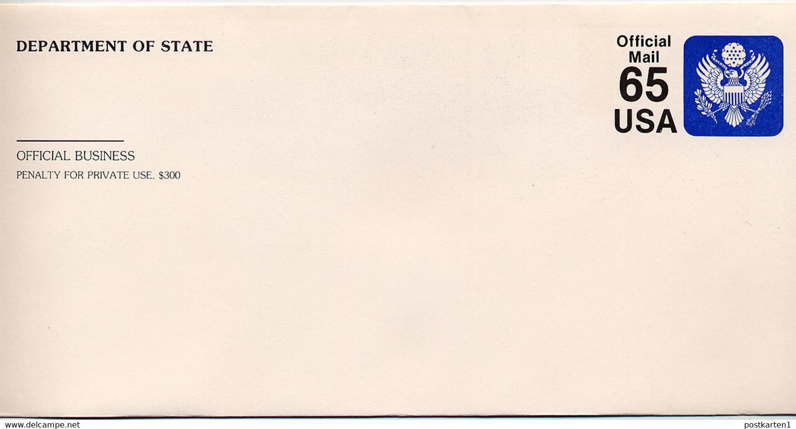 UO81-82 PSE Official Envelopes Mint 1990 - 1981-00