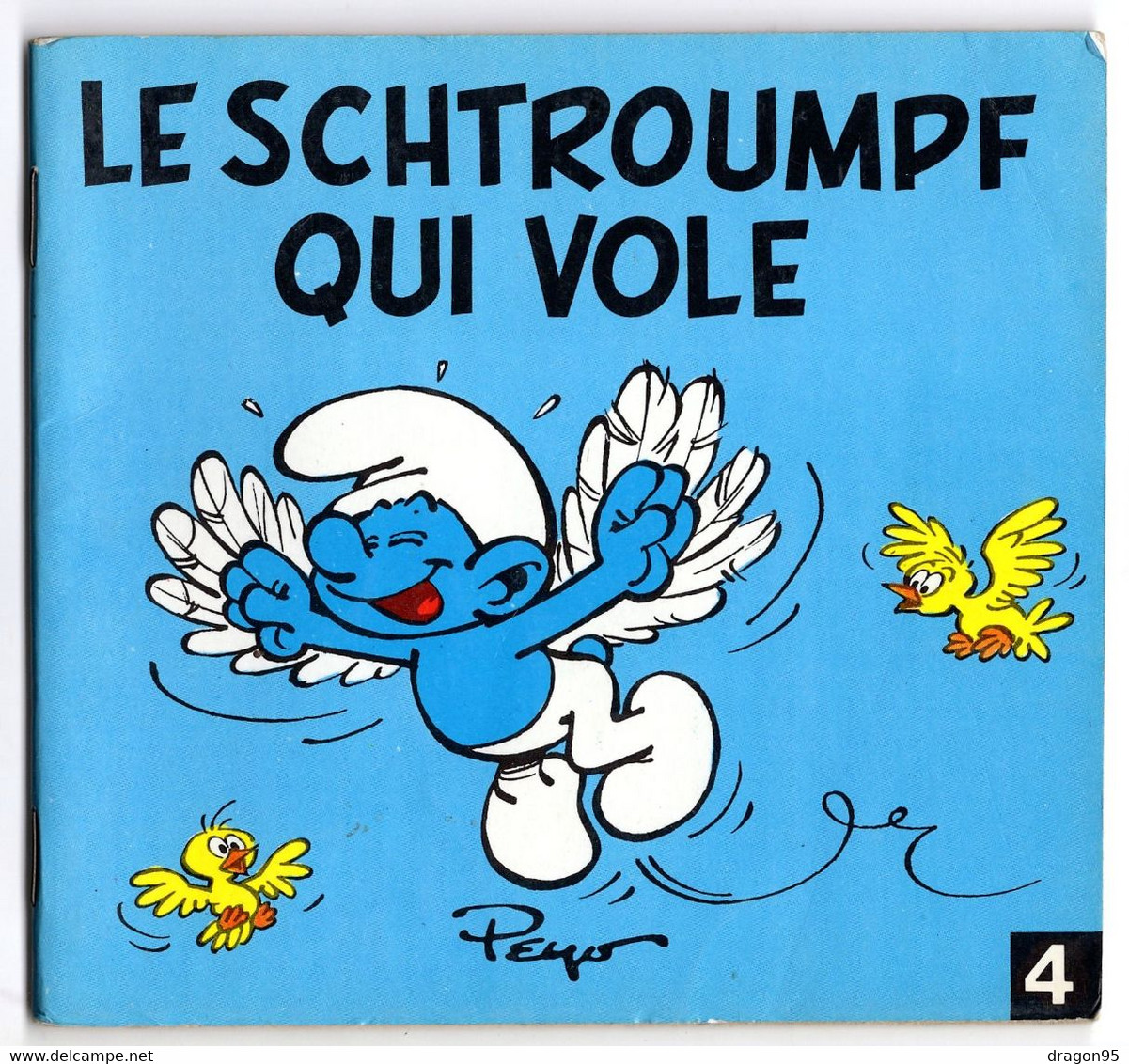 Les Mini-Schtroumpfs : Le Schtroumpf Qui Vole - Mini Album - PEYO - 1982 - Schtroumpfs, Les