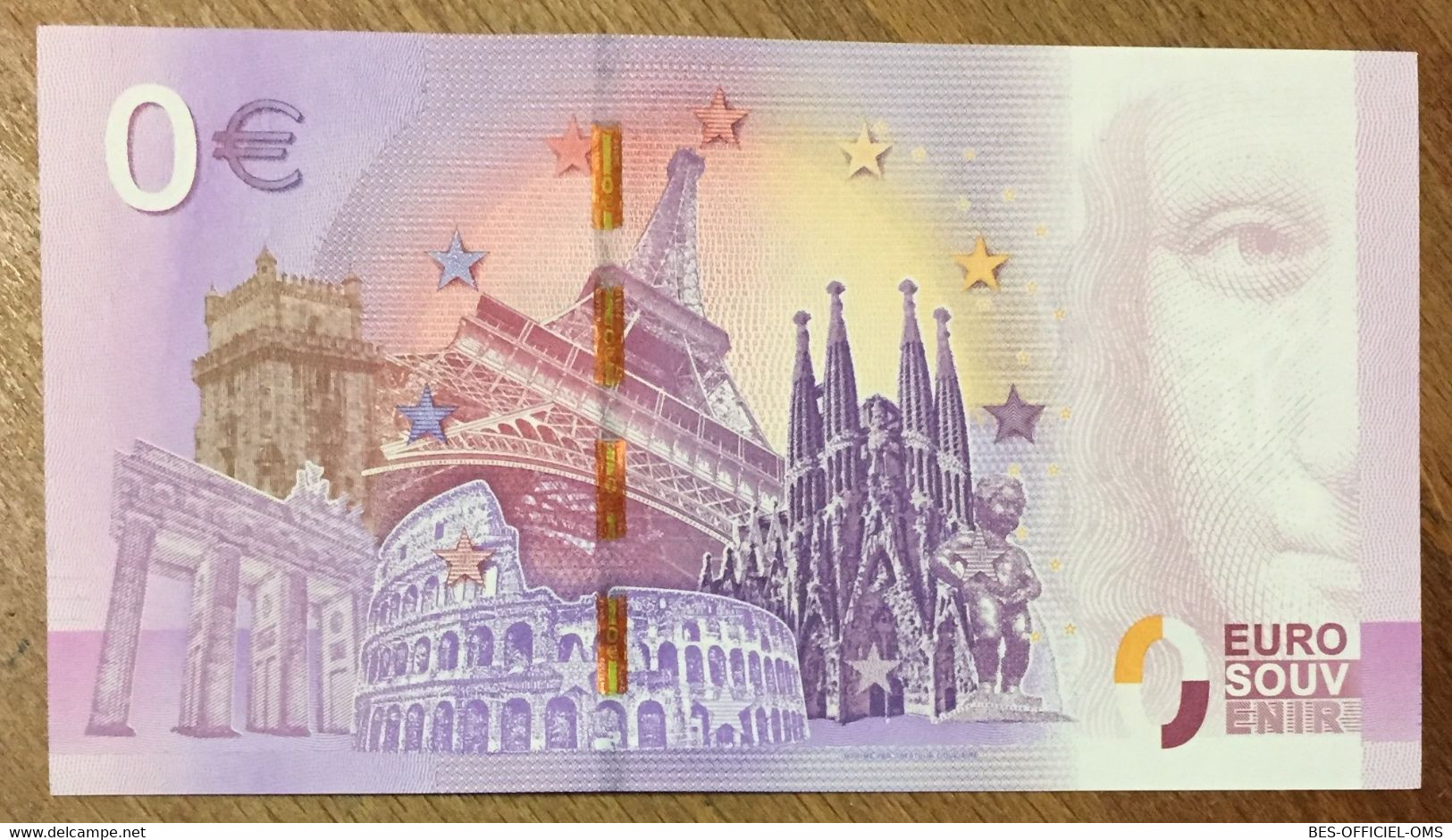 2017 BILLET 0 EURO SOUVENIR ALLEMAGNE DEUTSCHLAND BURG KRIEBSTEIN ZERO 0 EURO SCHEIN BANKNOTE PAPER MONEY - [17] Vals & Specimens