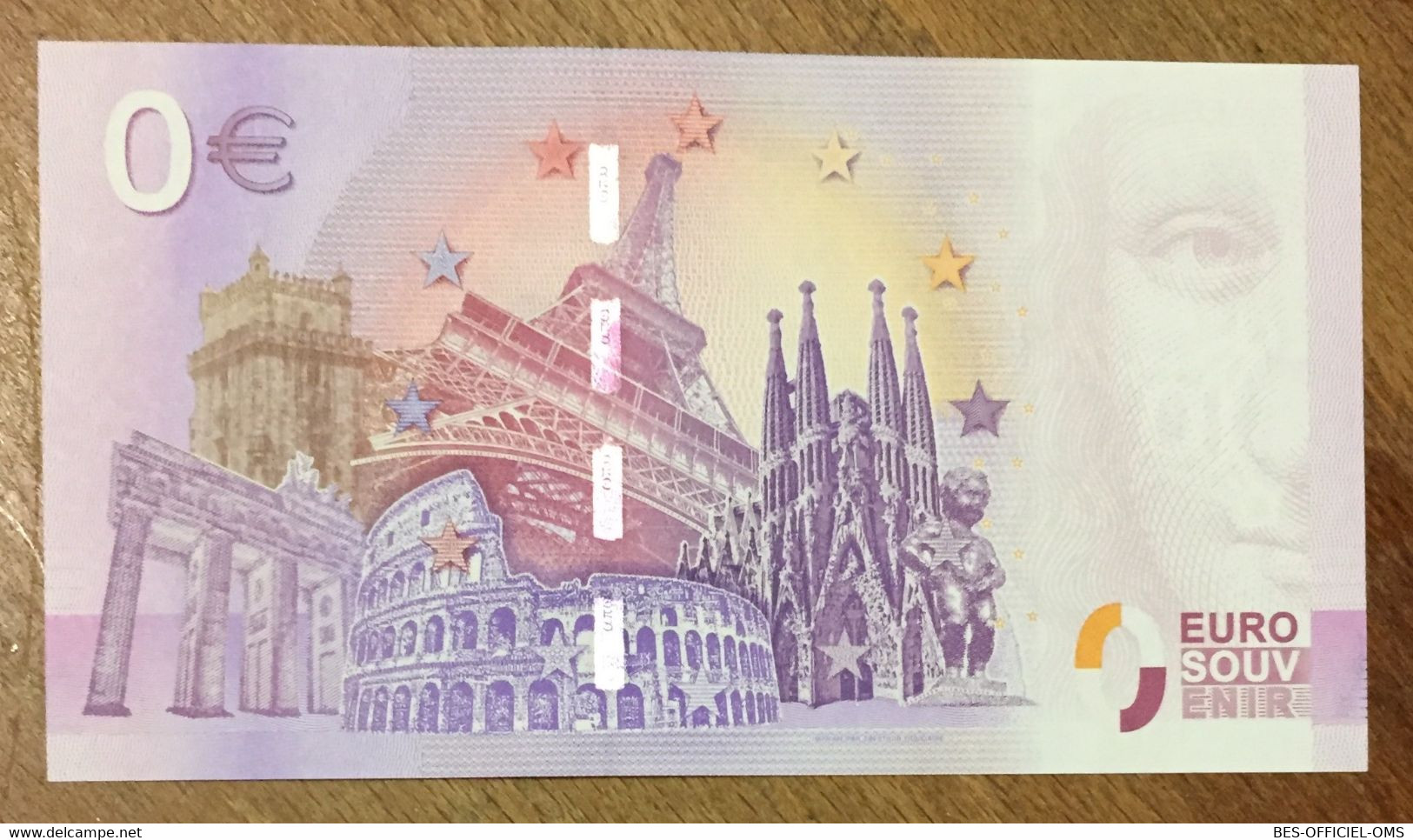 2017 BILLET 0 EURO SOUVENIR ALLEMAGNE DEUTSCHLAND ALBRECHTSBURG MEISSEN ZERO 0 EURO SCHEIN BANKNOTE PAPER MONEY - [17] Vals & Specimens