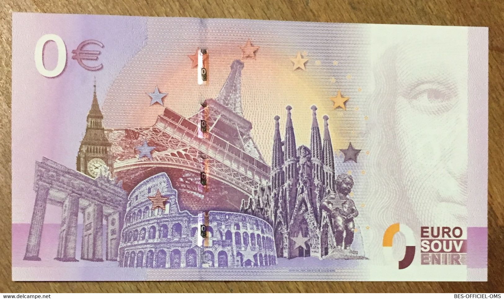 2017 BILLET 0 EURO SOUVENIR ALLEMAGNE DEUTSCHLAND SCHLOSS MORITZBURG ZERO 0 EURO SCHEIN BANKNOTE PAPER MONEY - [17] Falsos & Especimenes