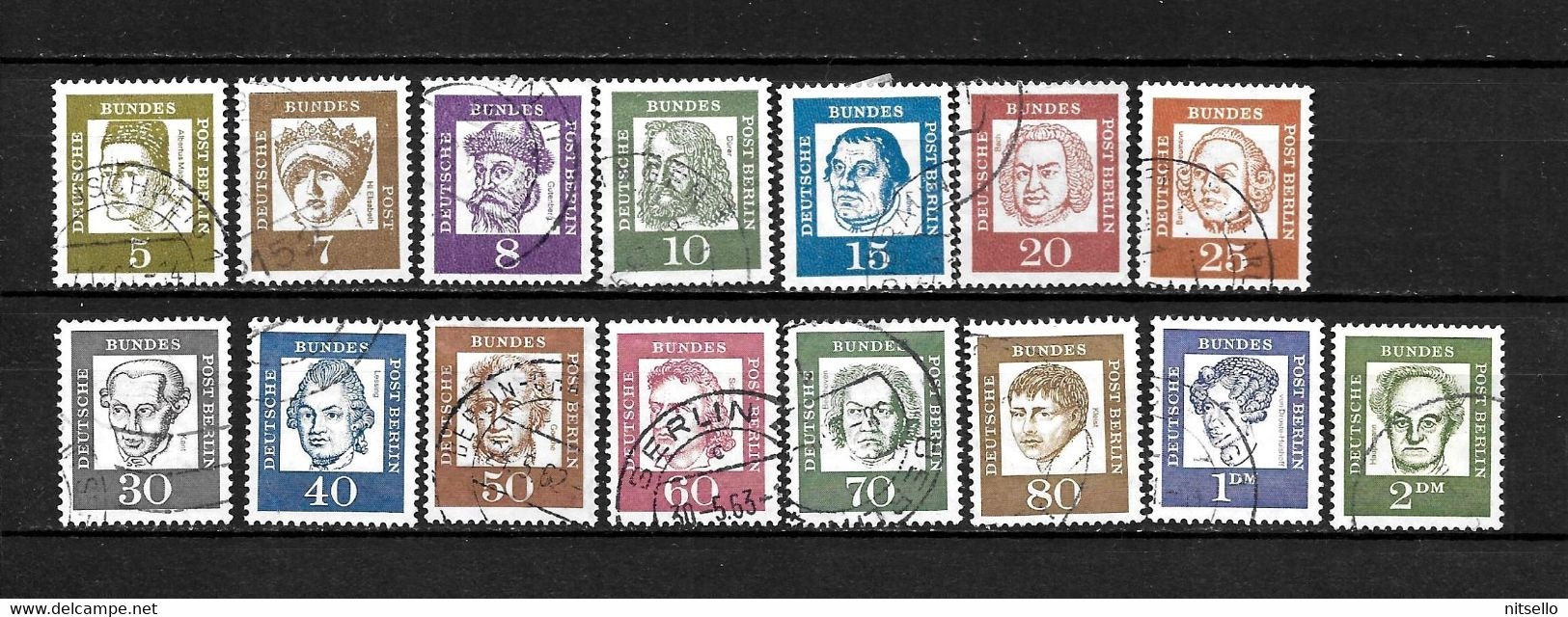 LOTE 2119 /// BERLIN 1961 - YVERT Nº: 178/192 - CATALOG/COTE: 26€ ¡¡¡ OFERTA - LIQUIDATION - JE LIQUIDE !!! - Gebraucht