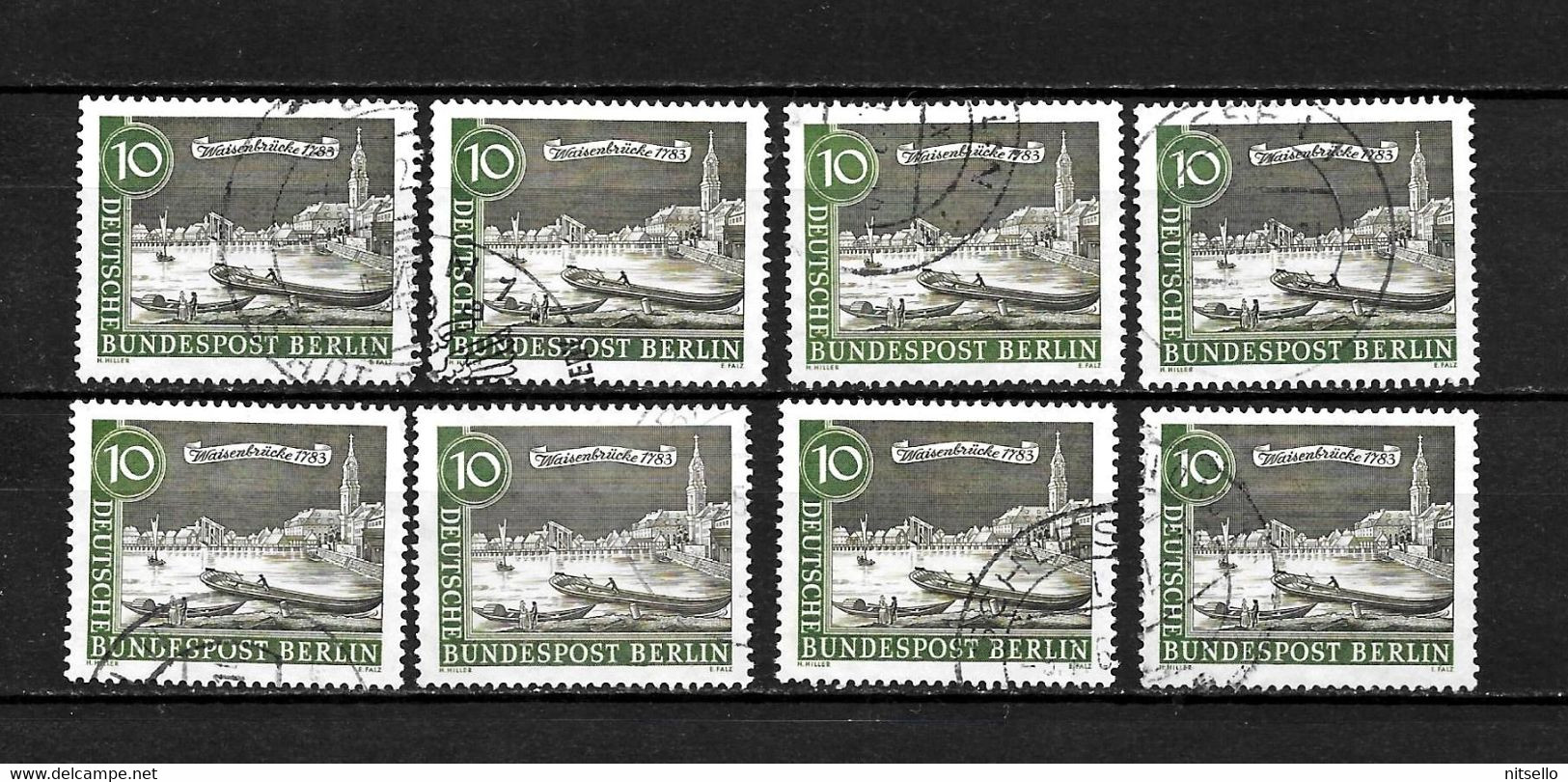 LOTE 2119 /// BERLIN 1962 - YVERT Nº: 197 - CATALOG/COTE: 1,30€ ¡¡¡ OFERTA - LIQUIDATION - JE LIQUIDE !!! - Used Stamps