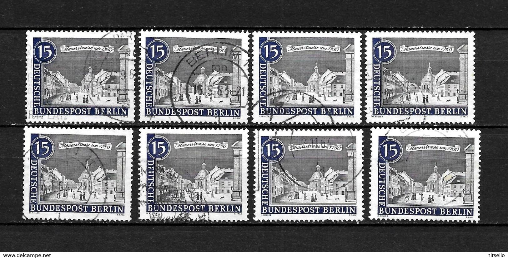 LOTE 2119 /// BERLIN 1962 - YVERT Nº: 198 - CATALOG/COTE: 2,40€ ¡¡¡ OFERTA - LIQUIDATION - JE LIQUIDE !!! - Used Stamps