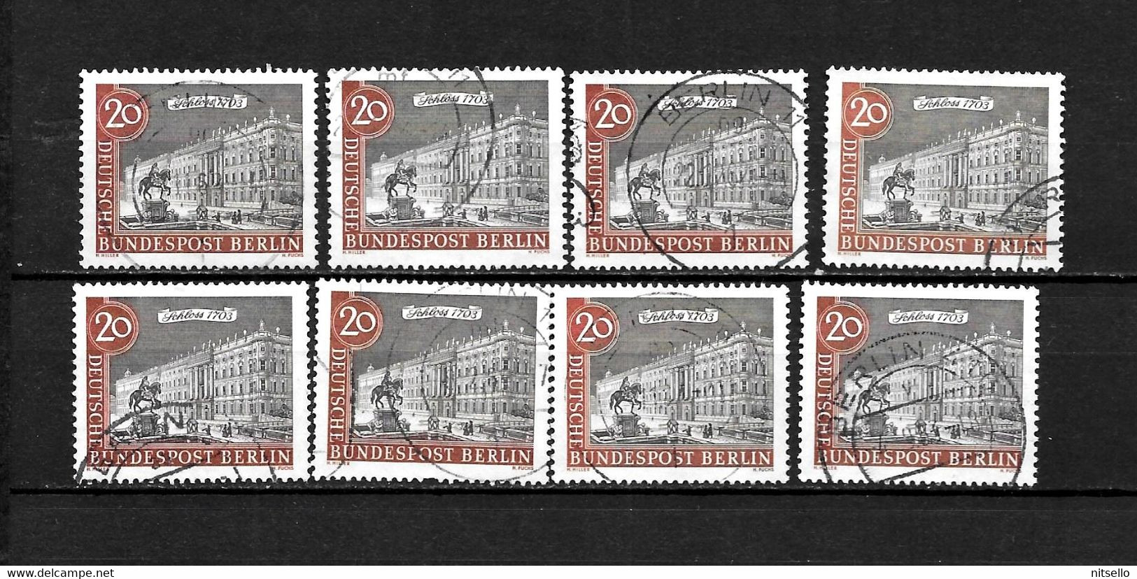 LOTE 2119 /// BERLIN 1962 - YVERT Nº: 199 - CATALOG/COTE: 2,40€ ¡¡¡ OFERTA - LIQUIDATION - JE LIQUIDE !!! - Used Stamps