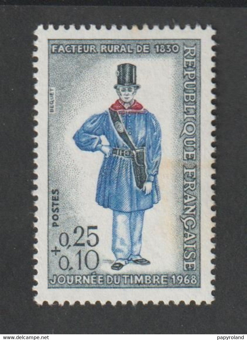 ANNEE 1968 - N° 1549  -  Journée Du Timbre , Facteur Rural De 1830 - Neuf Sans Charnière - Neufs