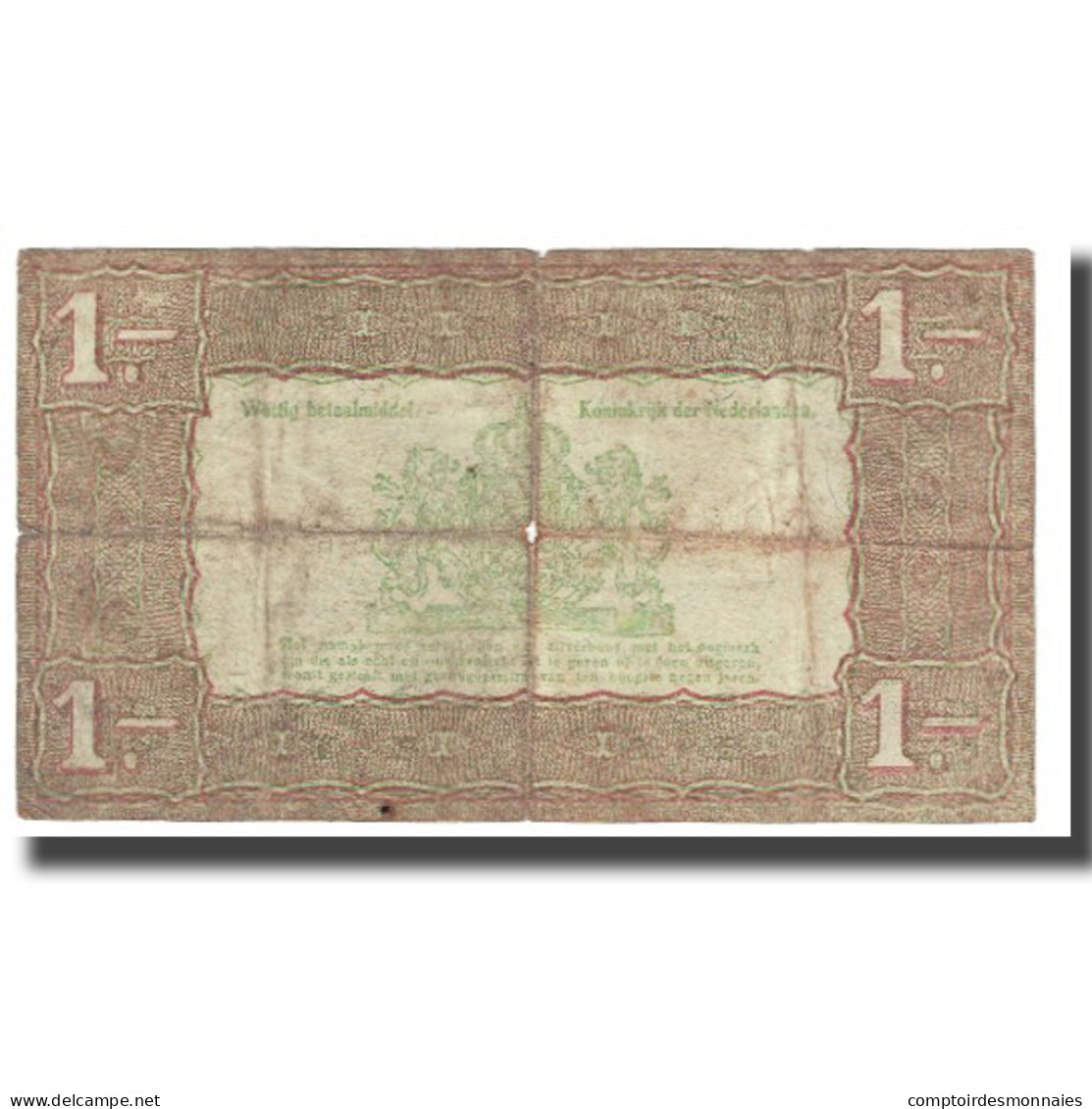 Billet, Pays-Bas, 1 Gulden, 1938, 1938-10-01, KM:61, TB - 1 Gulde