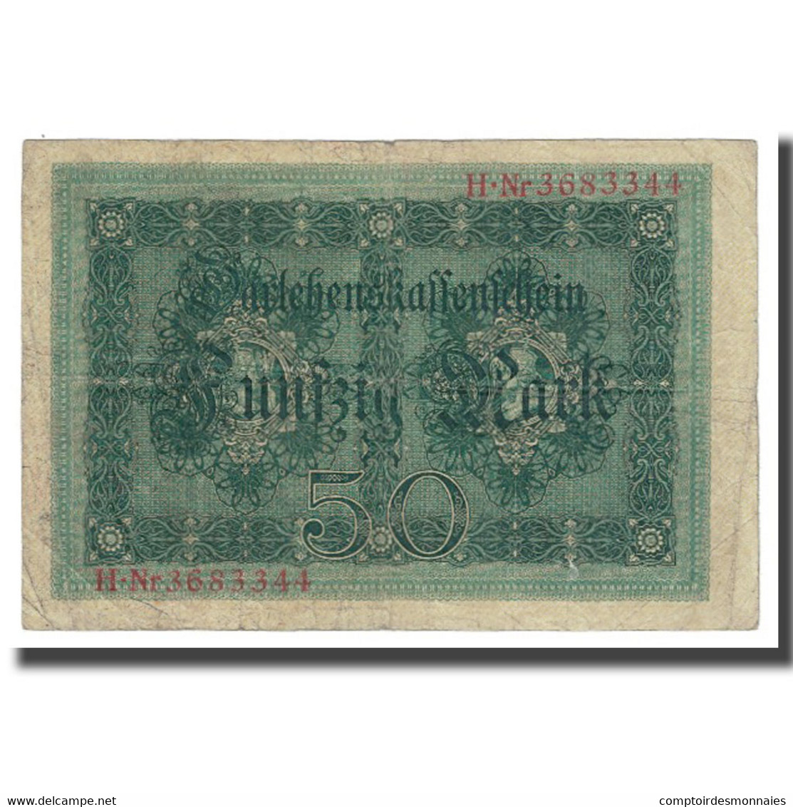 Billet, Allemagne, 50 Mark, 1914, 1914-08-05, KM:49a, TB - 50 Mark